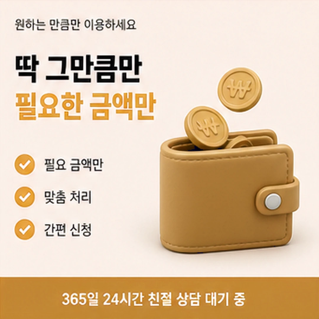 다음머니 신용카드잔액대출 갈래 나눈 뒤 순서 안내 배너